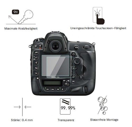 Nikon d4s adesivo vetro - 0,4,