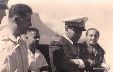 # FASCISMO: IL Gen. GALLO  TRA ALCUNI UFFICIALI - fotocartolina