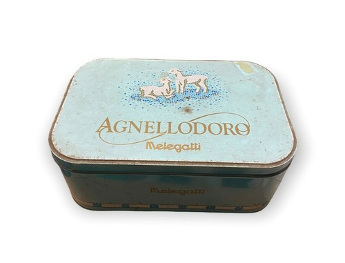 Scatola latta agnello - scatola, di