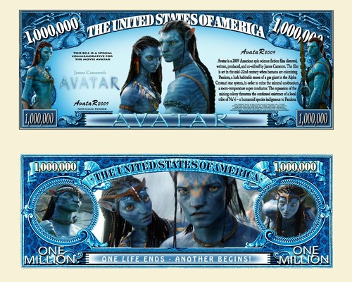 Avatar billet million - million, dollar