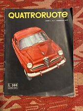 QUATTRORUOTE n. 1 del Febbraio