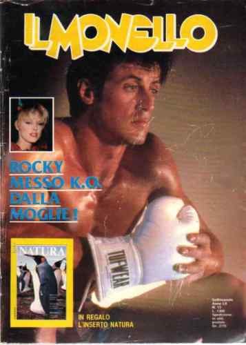 Monello 1986 cover - cover, rocky