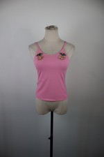 BLUMARINE CANOTTA MAGLIA TOP RAGAZZA TG 14 ANNI GIRLS CASUAL VINTAGE T-SHIRT