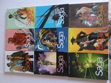 SAGA GRAPHIC NOVELS DA VOLUME 1 A 9 BRIAN K. VAUGHAN - FIONA STAPLES -DA EDICOLA