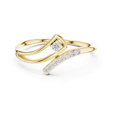 Anello donna Prong Set helf