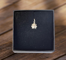 ciondolo uomo donna oro bianco