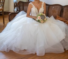Abito da sposa sartoriale con