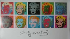 Andy Warhol - 10 Marylin, 139 cm x 80,5 cm