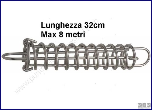 Molla ormeggio acciaio inox - acciaio,