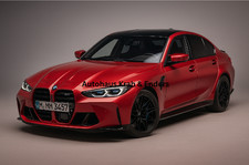 Modellino auto in miniatura BMW M3 LCI rosso 1:18 auto da collezione