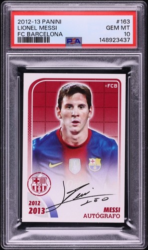 Lionel messi psa - psa, 2012-13