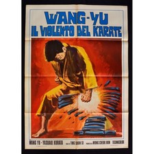 manifesto WANG YU IL VIOLENTO arti marziali oriente cina karate kung fu A184