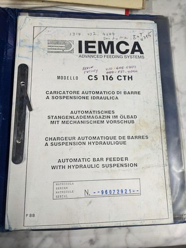Iemca advanced systems - advanced, cs
