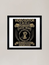 Video editor stampa artistica
