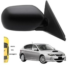 SPECCHIO RETROVISORE DX ELETTRICO TERMICO SUBARU IMPREZA 2007-2011 CALOTTA VERN