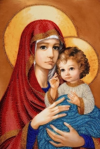 Madonna con bambino - “madonna, in