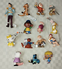 13 PERSONAGGI BULLY BULLYLAND + 1 COMANSI WALT DISNEY HELLO KITTY PEPPA PIG ETC.