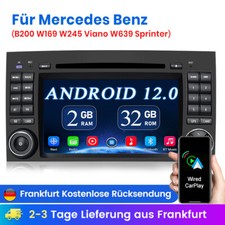 Autoradio CARPLAY GPS Navi Bluetooth per Mercedes-Benz Classe A/B Sprinter Vito