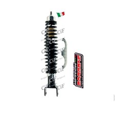 AMMORTIZZATORE POSTERIORE SPORT REGOLABILE NERO VESPA PX PE ARCOBALENO