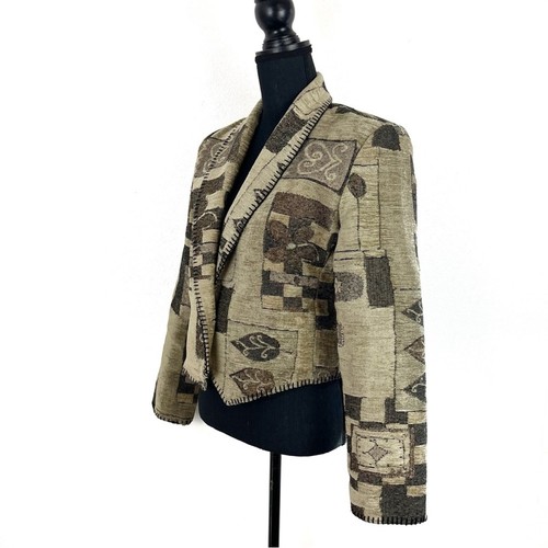 Giacca blazer gilet ciniglia