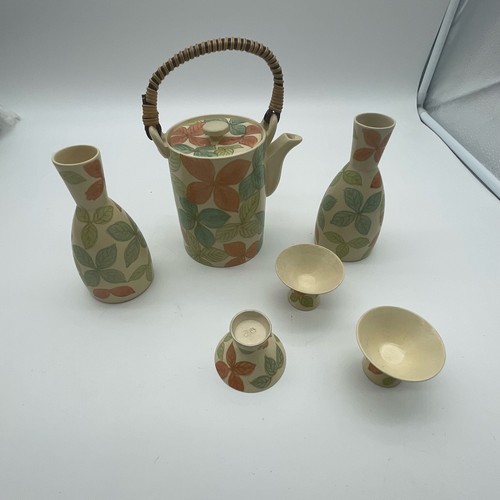 Set tè sake - e, giapponese