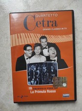 DVD QUARTETTO CETRA  -  LA PRIMULA ROSSA - FABBRI EDITORI