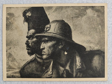 cartolina reggimentali carabinieri reali tafuri zaptiè varietà stampa nero '30