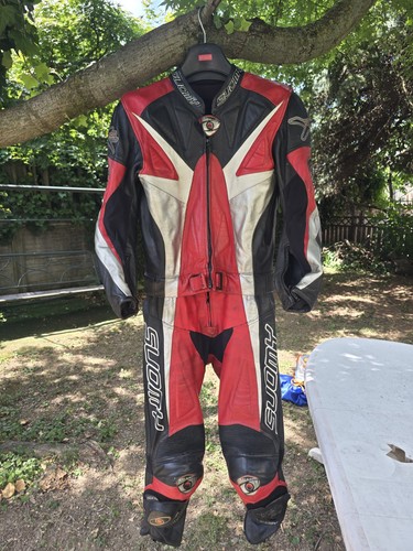 Tuta moto pelle suomy - tuta, in