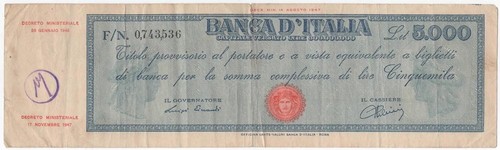 Repubblica italiana 5000 - repubblica,