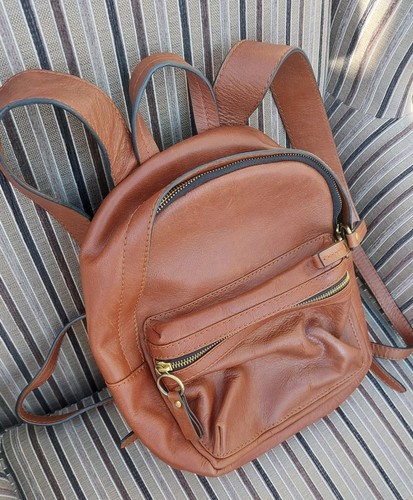 Zaino piccolo in - in, pelle