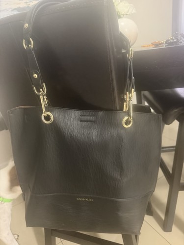 Calvin klein borsa nera grande - calvin,