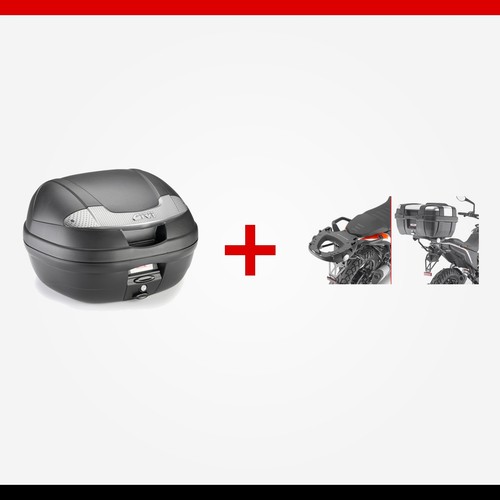 Kit givi e340nt2 bauletto 34l - givi,
