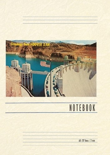 Vintage lined notebook - lined,