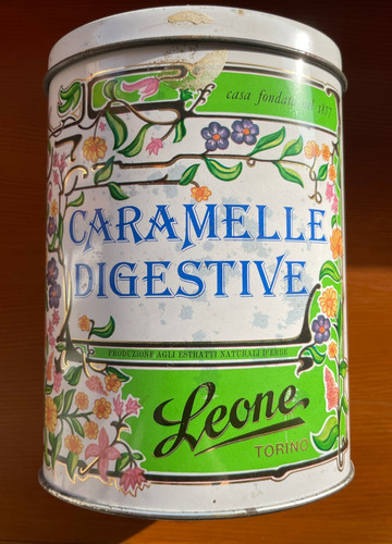Scatola latta pastiglie - scatola,