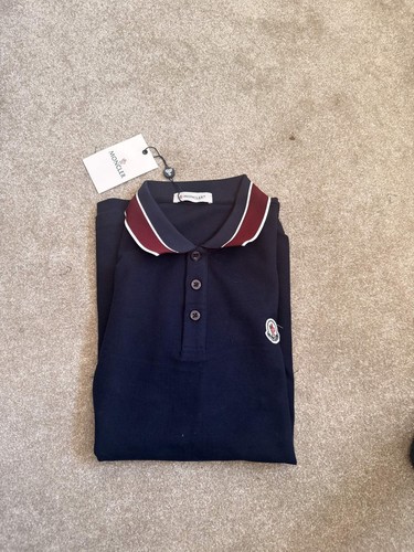 Polo moncler uomo nera - polo, manica