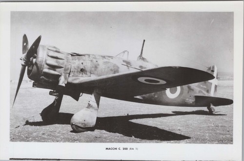 Ww2 foto macchi 200 - di, c