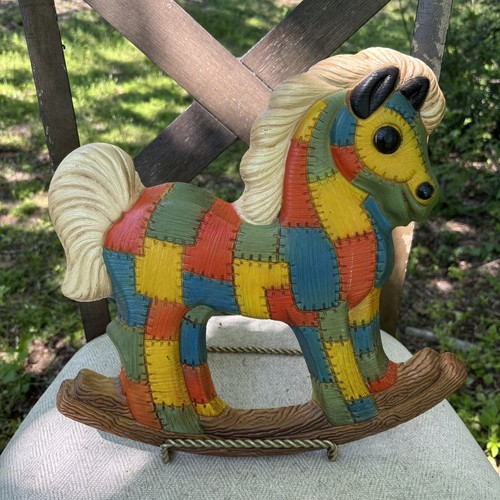 Patchwork cavallo dondolo - patchwork,
