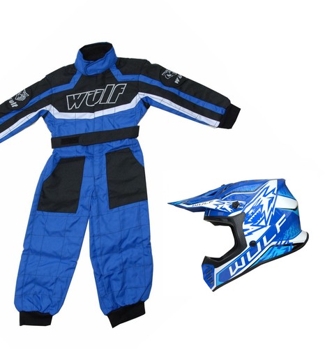 Set tuta casco blu - casco,