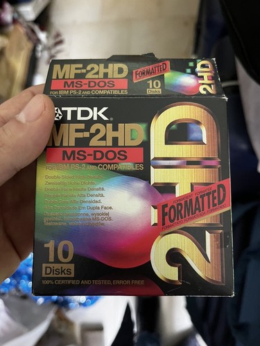 Dischi floppy tdk 2hd - floppy, 10x