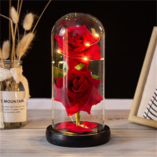 Rosa eterna stabilizzata - stabilizzata, led