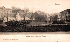 Torino - Aiuola Balbo e giardino Cavour f. piccolo non spedita