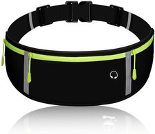 Marsupio da corsa portaoggetti adatto a tutti i telefoni e piccoli oggetti cintura tasca jogging