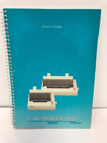 Epson 850 1050 - epson, lq-850