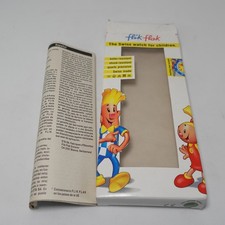 vintage Flik Flak Swiss Watch  Box SOLO CONFEZIONE