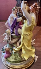 Scultura  Capodimonte  porcellana G. Cappè 40x30 integra