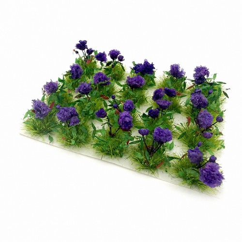 Ciuffi erba con fiori - d'erba,