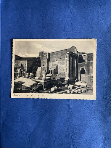 Cartolina roma foro di - roma,