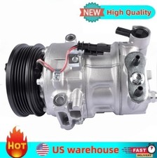 A/C Compressor w/Clutch for