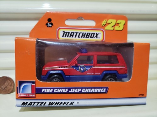 Matchbox 1998 red - matchbox, fire