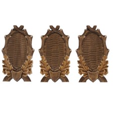 3 Pezzi Intagliato Piastre